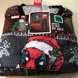 Marvel DeadPool PJ set NWT